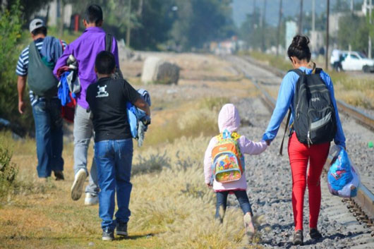 El INM advierte del riesgo para la salud de los caminantes