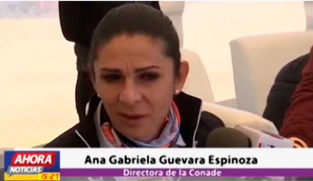 Centro Internacional de Entrenamiento de Altura en la Malinche, referente: Ana Gabriela Guevara