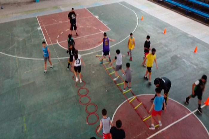 El club potros de baloncesto volvió a los entrenamientos