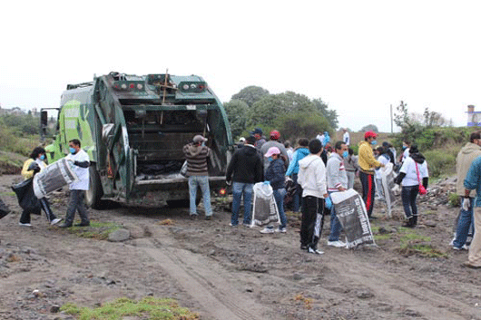 basura en Huamantla