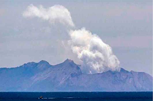 explosión volcán