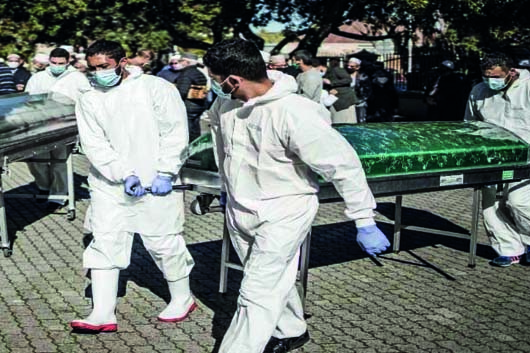 PANDEMIA PROVOCO ALZA EU MUERTES