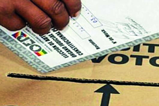 FIJAN FECHA PARA ELECCIONES BOLIVIA