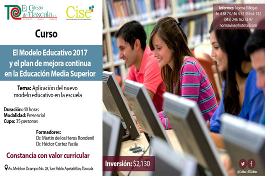 Curso modelo educativo educación media julio 2017