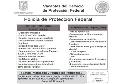 reclutamiento policia