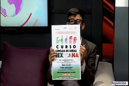 Invita Museo de la Memoria a participar en el curso de Lengua de Señas Mexicana