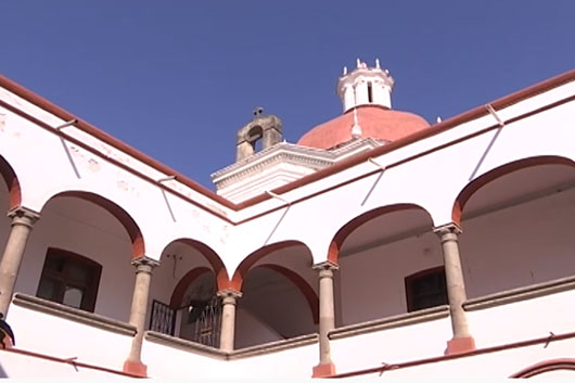 INAH-Tlaxcala realiza trabajos de restauración en la torre de la iglesia de  la Señora Santa Ana de Chiautempan