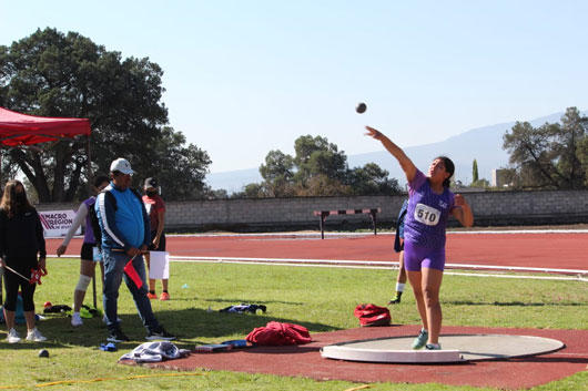 Se realiza en Tlaxcala el Macro Regional de Atletismo rumbo a nacionales CONADE 2022