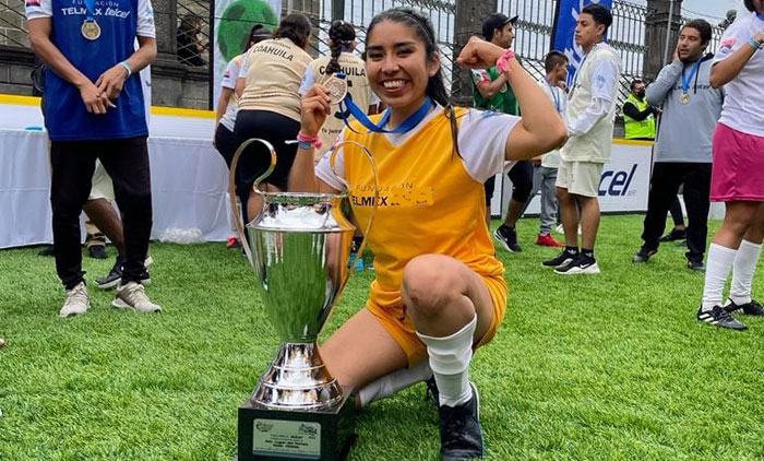 Alicia Romero asistirá a torneo internacional de street soccer  en España