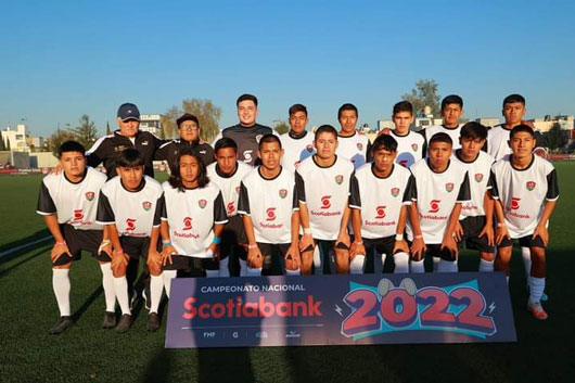 Respalda Gobierno del Estado a equipo de futbol tlaxcalteca que participa en torneo nacional Scotiabank sub-17