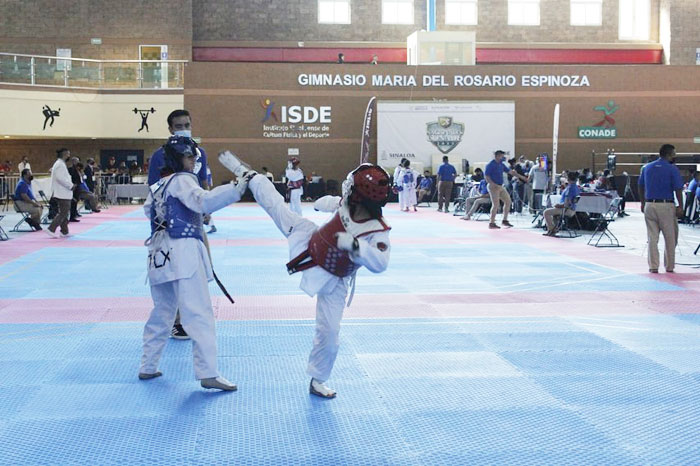 Delegación tlaxcalteca de taekwondo mantiene participación en Juegos Nacionales 
