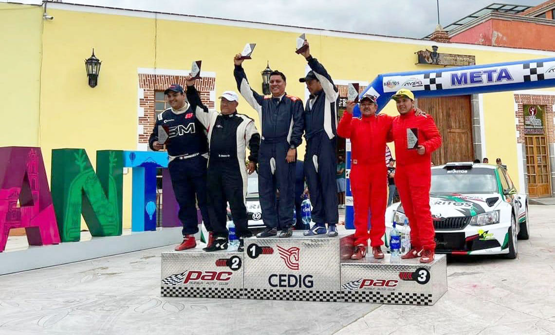 Alfredo Zavaleta y Marco Arroyo  ganaron Rally Tlaxcala 2022