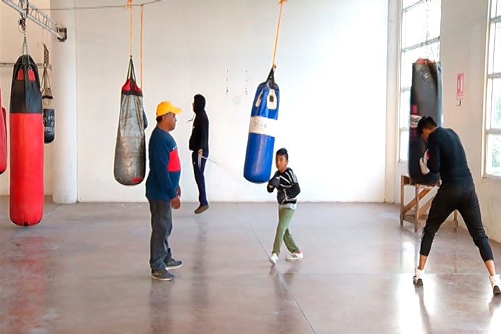 Mantiene actividad  el centro  desarrollo de boxeo de San Pablo del Monte