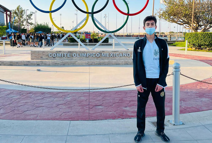 Axel Ortega se integra a selección nacional de taekwondo