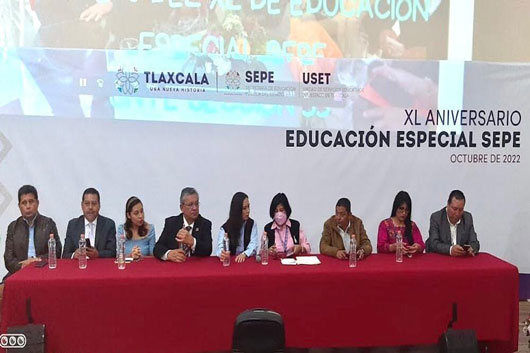 Celebró SEPE 40 aniversario de educación especial con actividades académicas