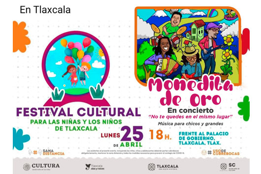 Con festival cultural, celebrará SC día de las niñas y niños en Tlaxcala