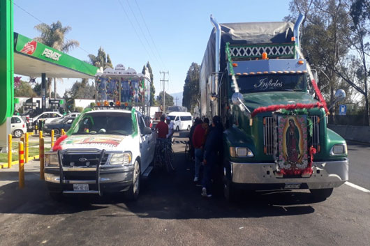 CEPC implementó operativo en apoyo a feligreses que se dirigen a la basílica de Guadalupe