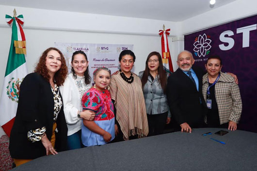 Signan convenio STYC e IEM para impulsar los derechos de las mujeres en el ámbito laboral
