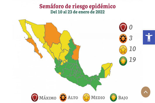 Continuará Tlaxcala en semáforo epidemiológico verde