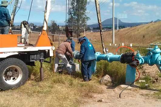 Trabaja CAPAM en la reparación de sistema de abastecimiento
