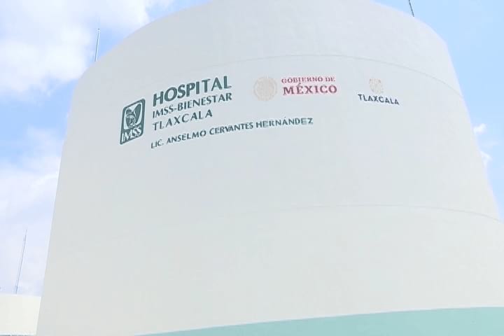 Realiza gobernadora Lorena Cuéllar recorrido de verificación por el nuevo hospital general de Tlaxcala