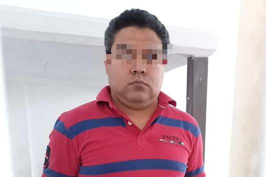 Policía de Tlaxcala Capital detiene a hombre por agredir a su madre