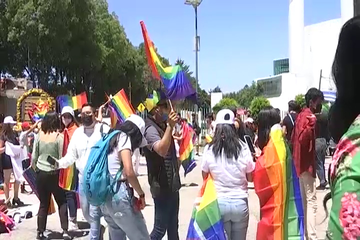 Se realiza marcha “del orgullo, de la dignidad y diversidad sexual en Tlaxcala 2022”