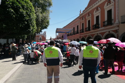 Reportó CEPC saldo blanco por la procesión de la virgen de Ocotlán