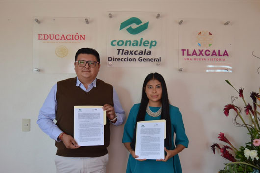 Signan acuerdo de colaboración Conalep e ITJ