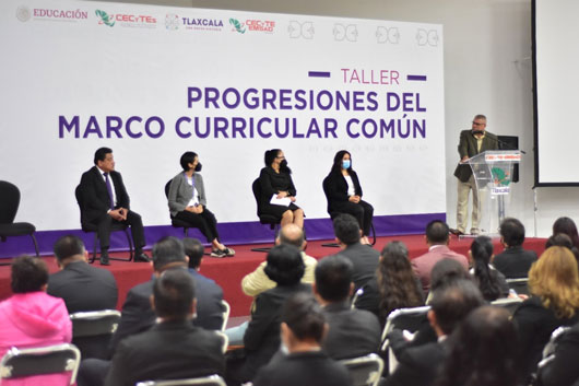 Participan directivos de CECYTE-EMSAD en “Progresiones del Marco Curricular Común”