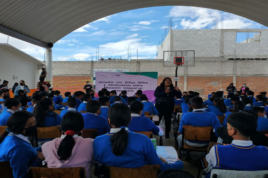 Realiza IEM jornadas de información y sensibilización con apoyo de programa federal