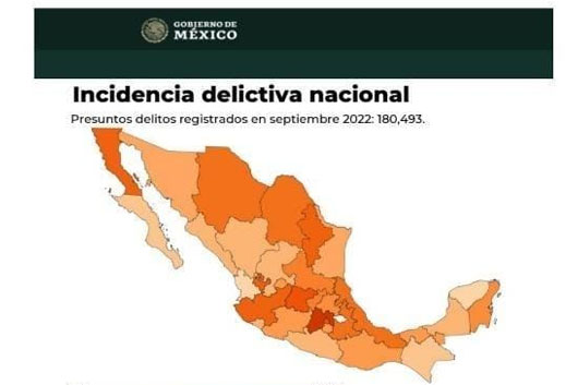 Por quinto mes consecutivo, Tlaxcala es el estado con menor incidencia delictiva: Sesnsp