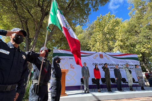 Conmemoran CCI Aniversario de La Consumación de la Independencia Nacional