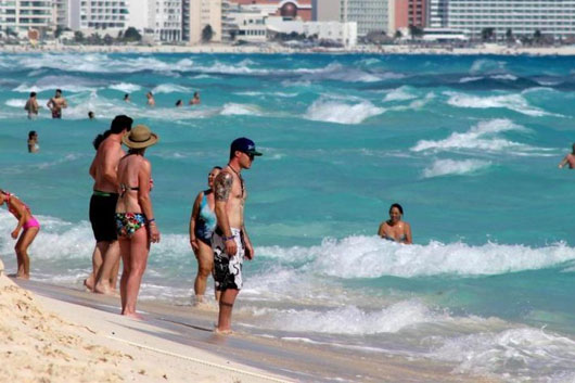 Recibió México 2.6 millones de turistas en febrero