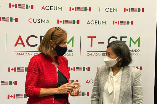 México recibe solicitud de consultas bajo T-MEC; Canadá apoya a EU