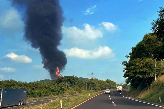 Estalla ducto de Pemex en Veracruz; 19 heridos