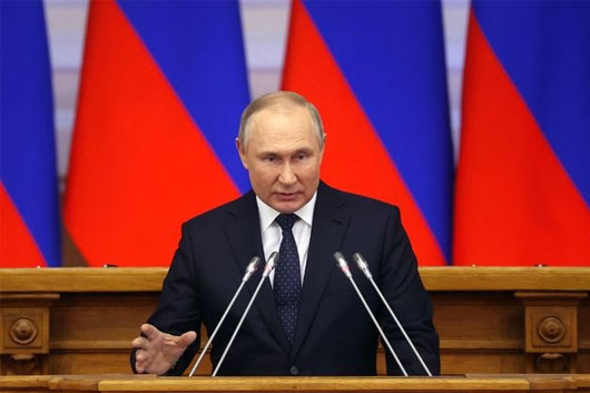 Putin vuelve a amenazar con respuesta nuclear en Ucrania