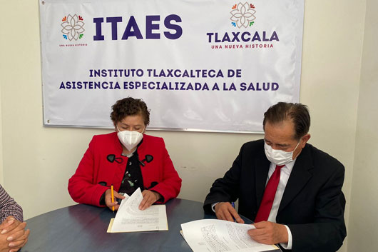 Firman convenio de colaboración la PGJE y el ITAES