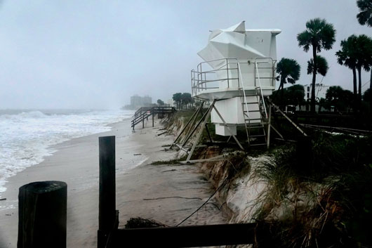 Cancelan mil 220 vuelos en EU por tormenta tropical ‘Nicole’