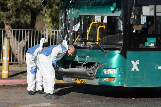 Dos explosiones dejan un muerto y 18 heridos en Jerusalén