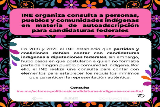 En Tlaxcala, todo listo para la consulta a comunidades indígenas: INE