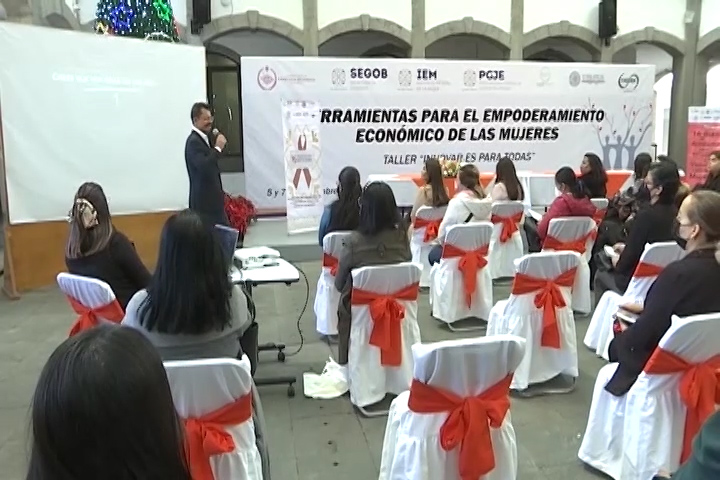 Imparten en Congreso del Estado el taller “Innovar es para todas