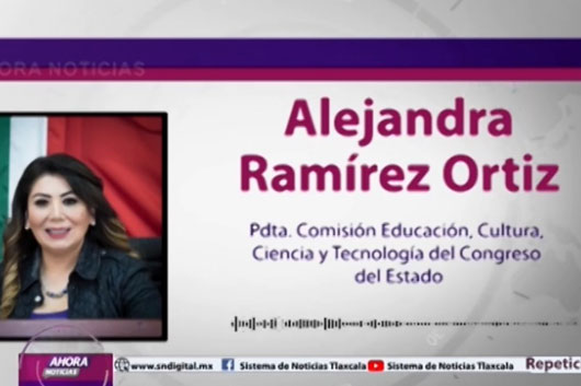 En entrevista la diputada Alejandra Ramírez Ortíz para #AhoraNoticiasTlaxcala