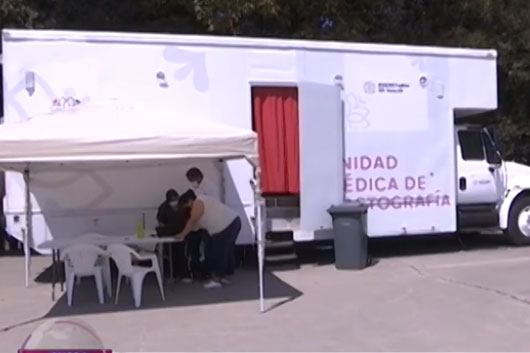 Continúan recorriendo la entidad las unidades móviles de la Jornada de Detección de Cáncer de Mama