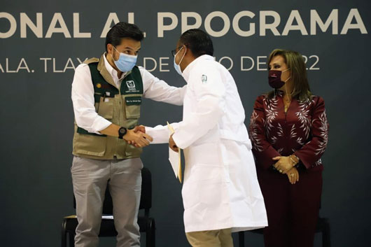 Otorgan base a 300 trabajadores de la salud que se integran a IMSS-BIENESTAR Tlaxcala