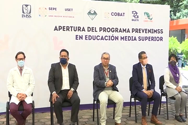 Aperturan el Programa “Prevenimss en Educación Media Superior”