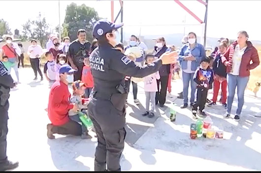 Elementos de la SSC recorrieron la “Ruta mágica de los Reyes Magos”