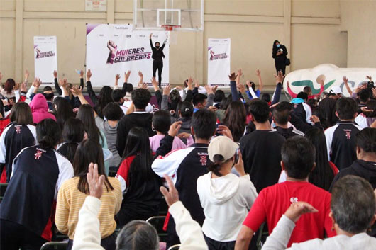 El programa “Mujeres Guerreras” del IDET llegó a Papalotla