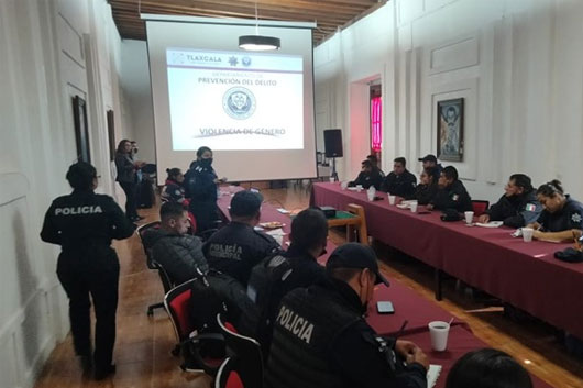 Realiza SSC jornadas de capacitación “Tlaxcala libre de violencia” en diferentes municipios
