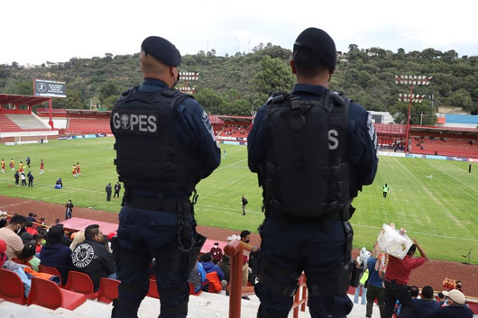Implementó SSC operativo “Estadio Seguro” en colaboración con policía municipal de Tlaxcala y Totolac
